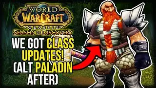 CLASS UPDATES & Leveling After! | Season of Discovery | WoW Classic