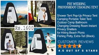 Shower Tent Pop-Up Privacy Tent Camping Portable Tent Outdoor Camp Bathroom Changing Dressing Room