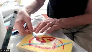 Acrylic Encaustic prep