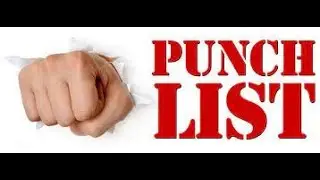 JOURNEY INTO BUYING A MANUFACTURED HOME - Our Punch List