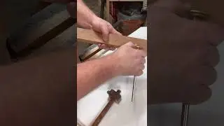 Scratch vs wheel vs finger gauge? 🤔 #handtools #thisorthat #woodworking