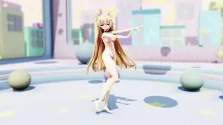 【MMD】『シュレディンガイガーのこねこ』　エノコログサちゃんが踊りました。Enokologsa［4K］