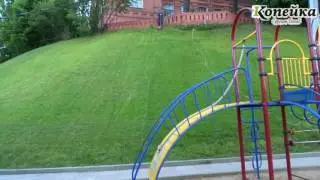 Как покосить крутой склон на Келарке