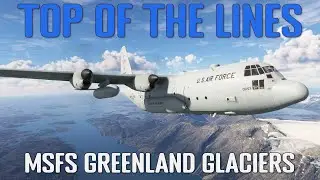ABSOLUTELY STUNNING Greenland Tour in the Captain Sim C-130H