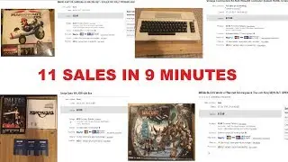 EBAY SALES UPDATE - RESELLING UK - COMMODORE 64, GAMES, VTECH, WORLD OF WARCRAFT, MARIO