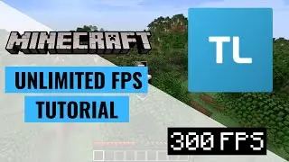 How to get UNLIMITED FPS on MINECRAFT (SUPER EASY) - tlauncher