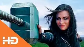 Хела разрушает Молот Тора ✦ Тор: Рагнарёк (2017)