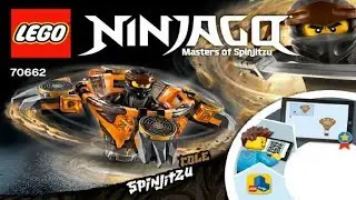 LEGO Ninjago SPINJITZU COLE 70662 Лего Ниндзя го Коул Мастер Кружитцу
