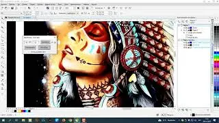 SIMULADO DE COLORES EN CORELDRAW EN POCOS SEGUNDOS | SEMITONOS | SEPARAR COLORES | SERIGRAFIA