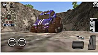 4x4 Of-Road Rally 7#Free ride and level Extreme_past the extreme mud well#android gameplay