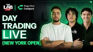 The Lab Live | TRADING PROPS LIVE FOR NEW YORK SESSION W/Kane, Alex, Leo