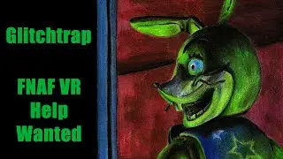 Speed Drawing - Glitchtrap (FNAF VR)