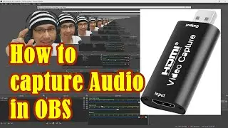 How to capture audio from this cheap capture card using OBS