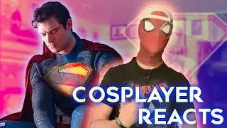 COSPLAYER REACTS to new Super Man Suit