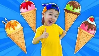 Ice Cream Puzzle Song + Finger Family Song - LookBee!