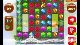 Сокровища пиратов 3077         уровень прохождение - Pirate treasures level 3077       walkthrough