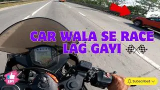 “Car Wale Se Race Lag Gayi 🔥 Full Power Run! 