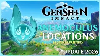 ALL 66 ANEMOCULUS ! *UPDATE 2026 | Most Efficient & Fast Routes! | Genshin Impact