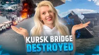 Russians retreat, blowing up bridges| Russia blames US for Kursk region