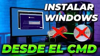 ✅NO MAS MEMORIAS USB NI DVD BOOTEABLE PARA INSTALAR WINDOWS (truco CMD)
