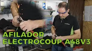How to sharpen electric scissors with the ELECTROCOUP A3M sharpener