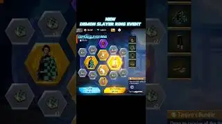 I Got New Inosuke's Bundle 🥰 New Demon Slayer Ring Event Free Fire 🤯 #suryagamer #trending