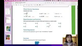 EnVision Math 6 Topic 1: Use Positive Rational Numbers - Intro