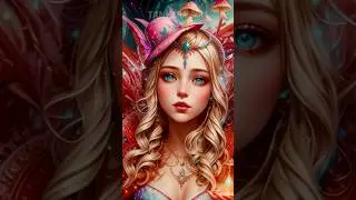 Magical Forest - Short Version 🍄 Visual Trip 🍄 AI Animation #trippyvisuals #deforum #aianimation