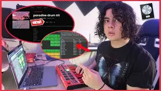 I RELEASED MY FIRST DRUM KIT AND MADE SOME FIRE BEATS WITH IT!!! | Logic Pro X Tutorial