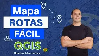 Plotting routes in QGIS