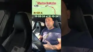 Los túneles de Belate y Almandoz permanecerán cerrados al tráfico en ambos sentidos  N-121-A
