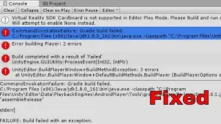 Unity Admob/Graddle/AndroidDependencies Issues Fixes