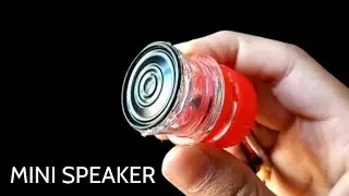How To make Mini Speaker you can make at home
