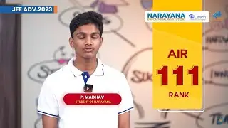 AIR 111th Rank P. Madhav in JEE Advanced 2023