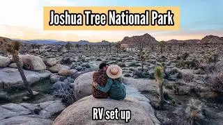 Southern California RV Camping and site set up