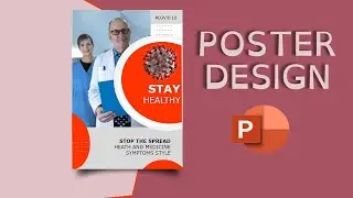 Easy Way To Create a Poster In Power Point | Design a Poster | Muabi Design