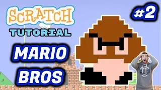 Cómo programar a GOOMBA - SUPER MARIO BROS (PLATAFORMAS CON SCROLL) en Scratch 3.0 - Tutorial #2