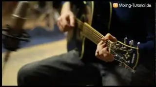 Akustikgitarre aufnehmen Western Gitarre  mikrofonieren Recording Tutorial
