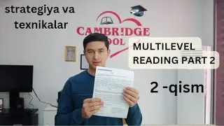 MULTILEVEL READING PART 2   OSON ISHLASHNI ORGANING