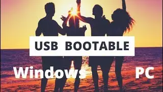 How to make Bootable USB pendrive for Windows pc 100% working 2017