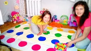 твистер йога челлендж ! twister yoga challenge !