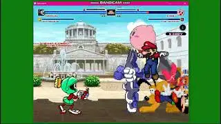 MUGEN REQUEST :team Marvin the Martian vs team  Kirby |MUGEN ALL STARS 1.1B🕳