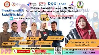 WEBINAR BERGEMA BERSAMA RUANG LITERASI GURU INDONESIA