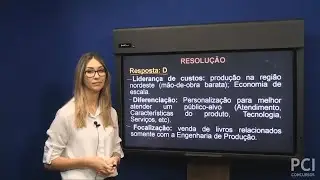 Questão comentada - 11 - Planejamento Estratégico - Estratégia Competitiva
