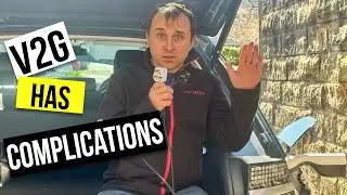 DO NOT TRY THIS AT HOME V2H Powers Heat Pump From My Car