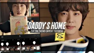 DADDY'S HOME NEW KPOP TIKTOK TREND EDIT CAPCUT TUTORIAL