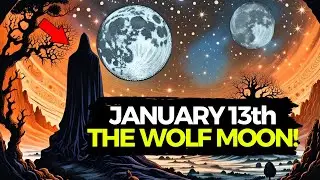 Jan 13th Full Moon WARNING: Why Empaths MUST Prepare for the Wolf Moon!