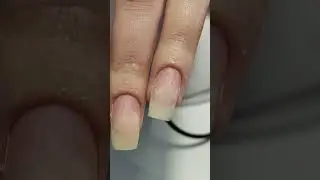 Тёплый зимний маникюр ❄️ со светоотражающим топом✨ Укрепление гелем 🦾 Комби маникюр 💅