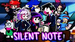 SILENT NOTE but Every Turn a Different Character Sings 🎶⚡ (FNF Unlabeled Anime Everyone Sings It)
