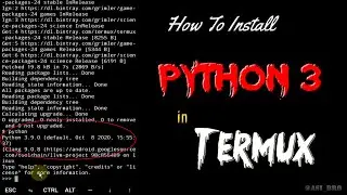 How to Install Python 3 in Termux App | සිංහලෙන්ම 2020/2021